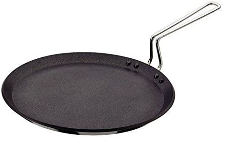 Futura Nonstick Flat Tava Griddle 12inch For Dosa 488mm With Steel