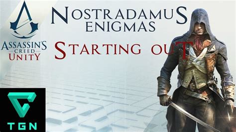 Assassin S Creed Unity Nostradamus Enigmas Starting Out Youtube