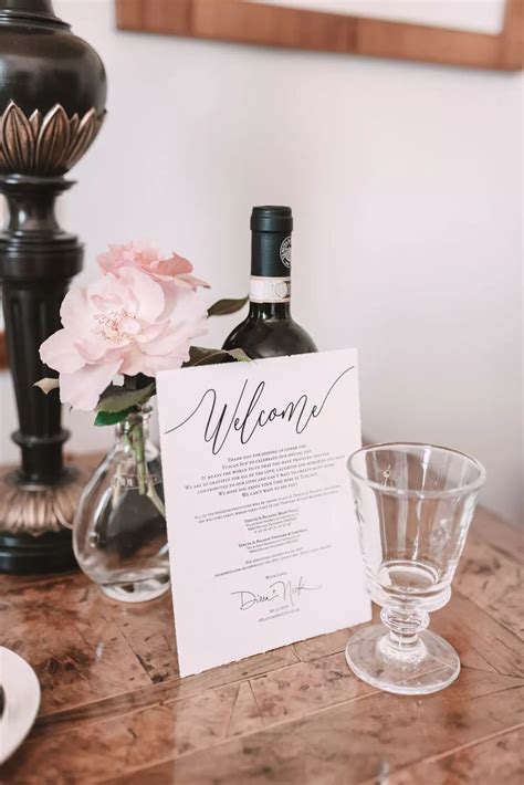 13 Wonderful Ways To Welcome Your Wedding Guests