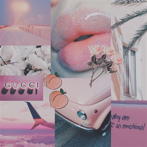 Pinterest Sammburchett Pink Aesthetic Pink Collages Aesthetic