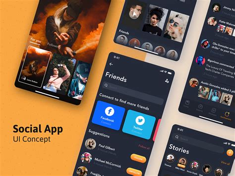 Freebies Live Video Streaming App Social Mobile Ui Kit By Hoangpts