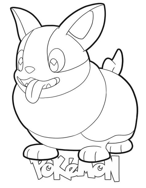 Desenhos De Yamper Pokemon Para Colorir E Imprimir Colorironlinecom
