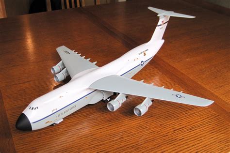 Model Airplane Memories Entex 1144 Lockheed C 5a Galaxy