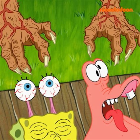 Spongebob And Patrick Get Face Freeze 🥶 Scene L Spongebob Patrick