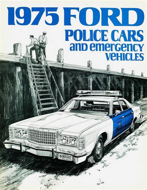 Vintage Police Car Brochure ★。。jpm Entertainment 。★。 Old Police Cars