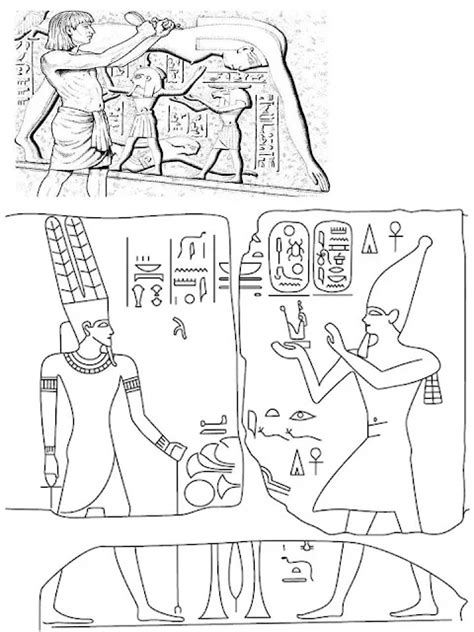 Egito Antigo Para Colorir