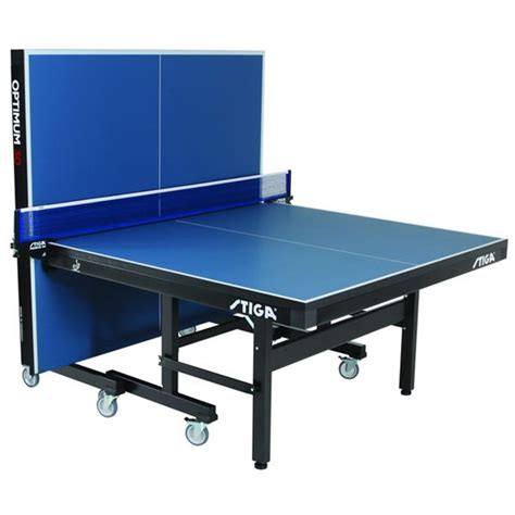 My question is about table tennis officials. STIGA Optimum 30 ITTF Indoor Table Tennis Table Package