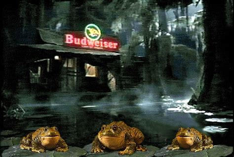 Budweiser Frogs And Lizards
