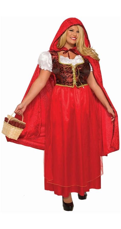 Classic Red Riding Hood Plus Costume