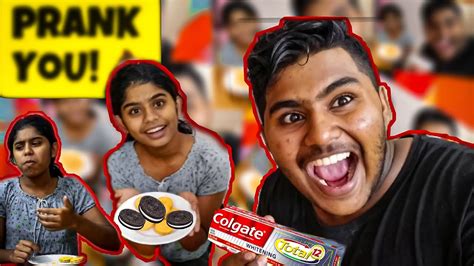 Food Challenge With Prank😂i Prank My Sister Youtube