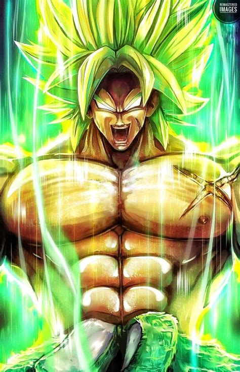 Broly Ssj Legendario Anime Dragon Ball Goku Dragon Ball Super Manga