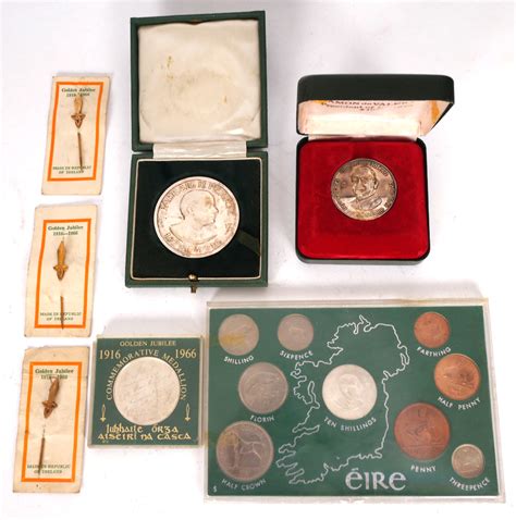 1916 1966 Commemorative Medals Commemorative Coin Set And Related At