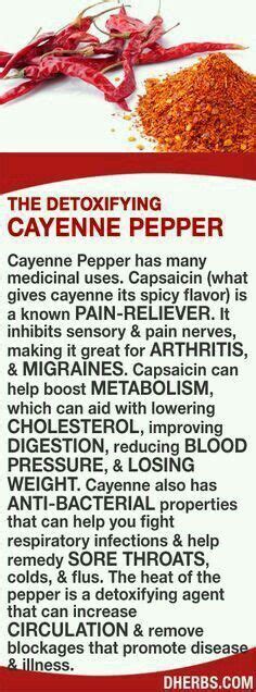 Cayenne Pepper Detox Benefits Health And Herbs Natural Cure For