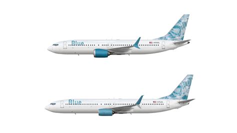 Blue Airlines Medium Jets Ocean Livery Blue Airlines Gallery