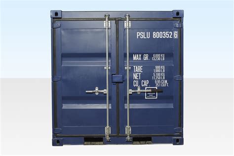 New 8ft Shipping Container For Sale Blue Uk Portable Space
