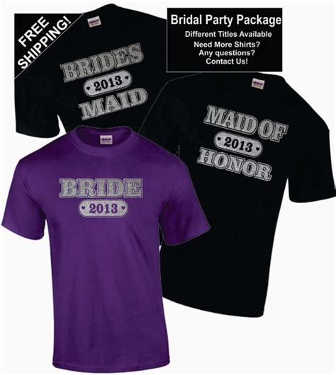 4 Bridal Bachelorette Party Shirts Package Lot Of 4 Shirts