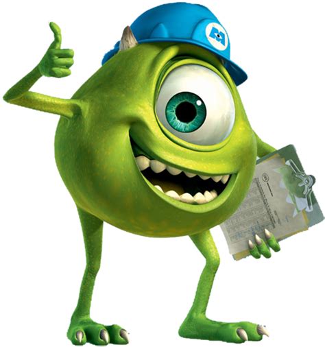 download personnages disney png mike wazowski png full size png image pngkit