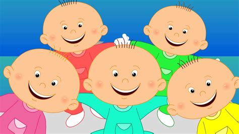 Five Little Babies Baby Nursery Rhymes Baby Songs Kids Baby Club