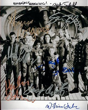 Lost In Space Cast Signed By William Hurt Mimi Rogers Heather Graham Gary Oldman