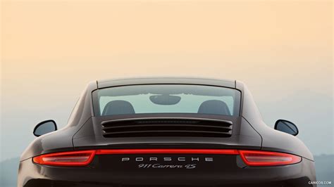 2013 Porsche 911 Carrera 4s Tail Lights Rear Hd Wallpaper 10