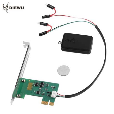 Use remote desktop on your windows, android, or ios device to connect to a windows 10 pc from afar. DIEWU PSW05 PCI-E Desktop PC Remote Controller 20m ...