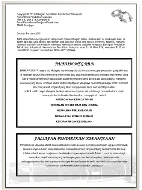 Kementerian lingkungan hidup dan kehutanan lembaga ilmu pengetahuan indonesia. Buku Garis Panduan Pvma, KEMENTERIAN PENDIDIKAN MALAYSIA