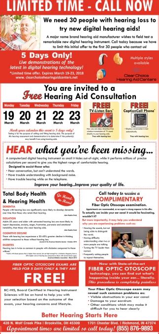 We Need 30 People With Hearing Loss Clear Choice Hearing
