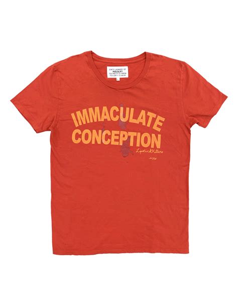 Peel And Lift Immaculate Conception T Shirt Grailed