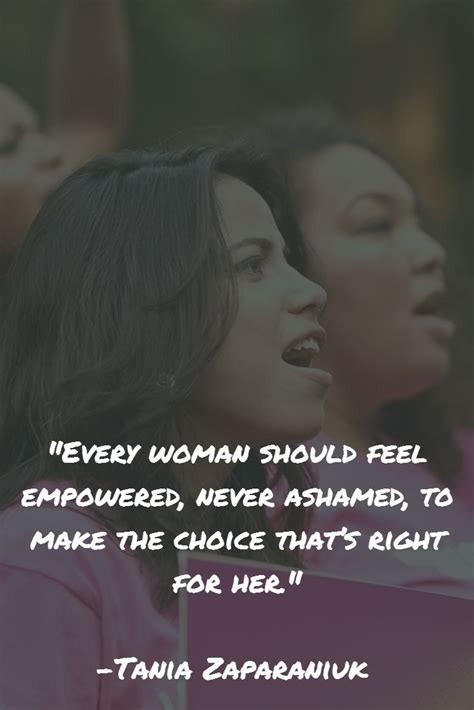 Every Woman Should Feel Empowered Never Ashamed To Make The Choice