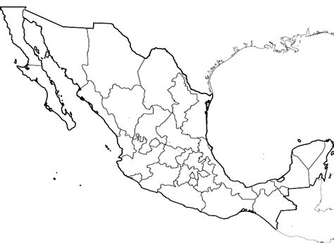 Estados Mapa De Mexico Con Sus Nombres Este Mapa Muestra Donde