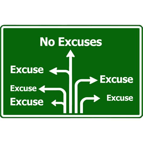 Excuses Sign Free Svg