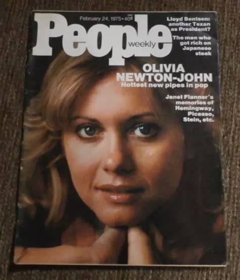 People Magazine February Olivia Newton John Picclick