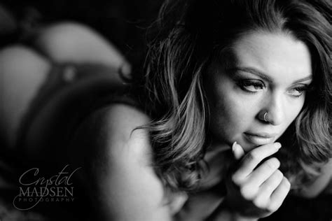 Black And White Boudoir Photos Are So Sexy Crystal Madsen Photography