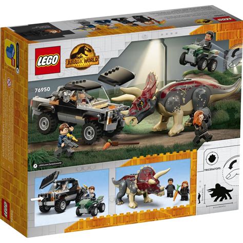 Lego Jurassic World Dominion Pyroraptor Dilophosaurus Transport 76951
