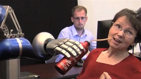 Stroke Victims Move Robot Arm With Thoughts