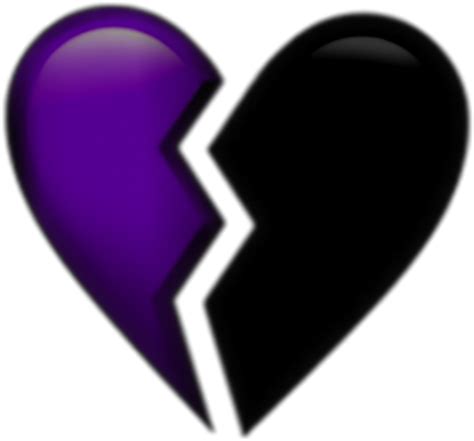 Emoji Heart Png Broken Heart Emoji Broken Heart Emoji Transparent