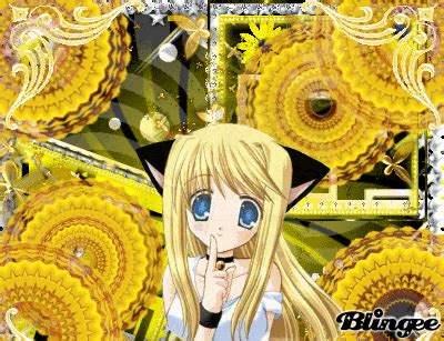 Find gifs with the latest and newest hashtags! Yellow Anime Girl & Background Picture #129983907 ...