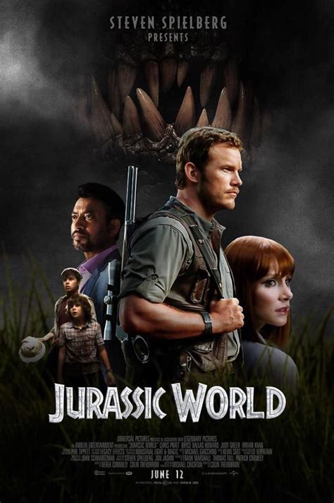 Jurassic World Fan Art Posters Jurassic World Movie Jurassic