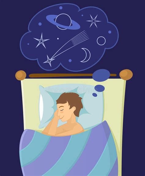 Boy Sleeping Dreaming Stock Illustrations 471 Boy Sleeping Dreaming