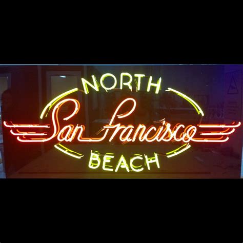 north san francisco beach neon sign bar sign neon light diy neon signs