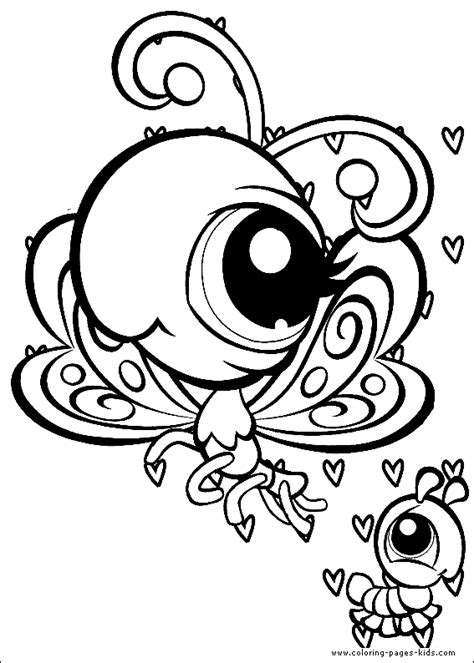 She is an aspiring fashion artist and designer. Littlest Pet Shop color page - Coloring pages for kids ...