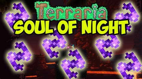 Terraria How To Get Souls Of Night 2024 Youtube