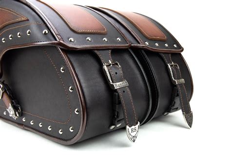 Motorcycle Saddle Bags Side Bags Genuine Leather Motorcycle Etsy