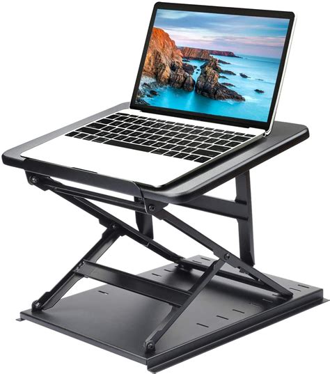 Classic Brands Adjustable Laptop Stand for Desk - Easy to Sit or with 9 