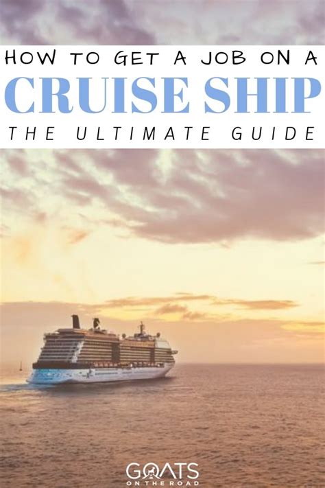 How To Find Cruise Ship Jobs The Ultimate Guide Blog