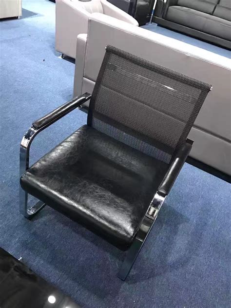 Best armed desk chair with no wheels. High quality ergonomic all mesh back visitor chairs ...
