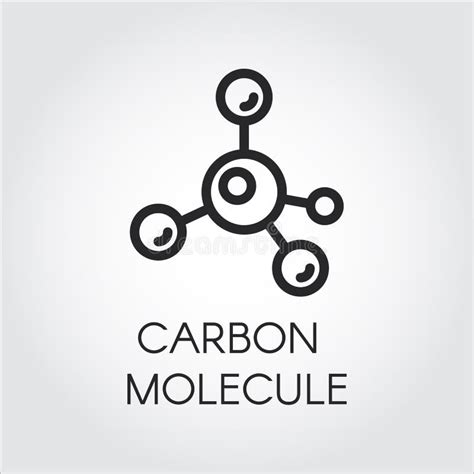Carbon Molecule Background Stock Vector Illustration Of Nanotechnology