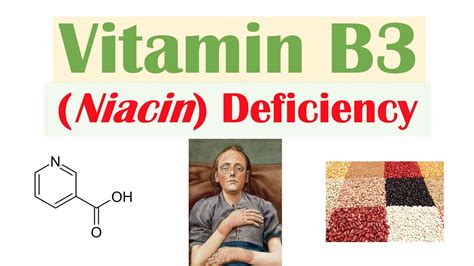 Vitamin B3 Niacin Deficiency Pellagra Sources Causes Symptoms