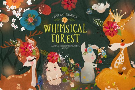 Whimsical Forest ~ Illustrations ~ Creative Market