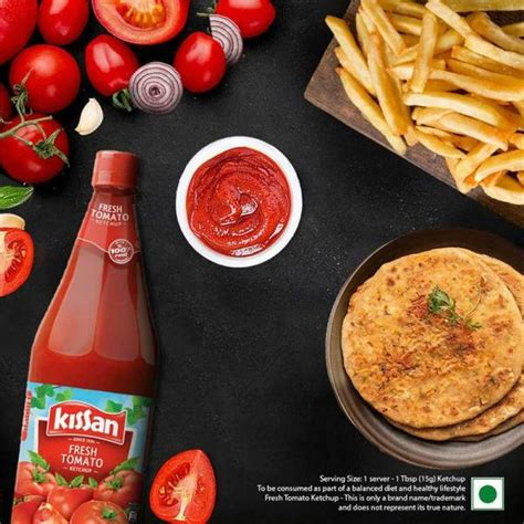 Kissan Fresh Tomato Ketchup 1 Kg Jiomart